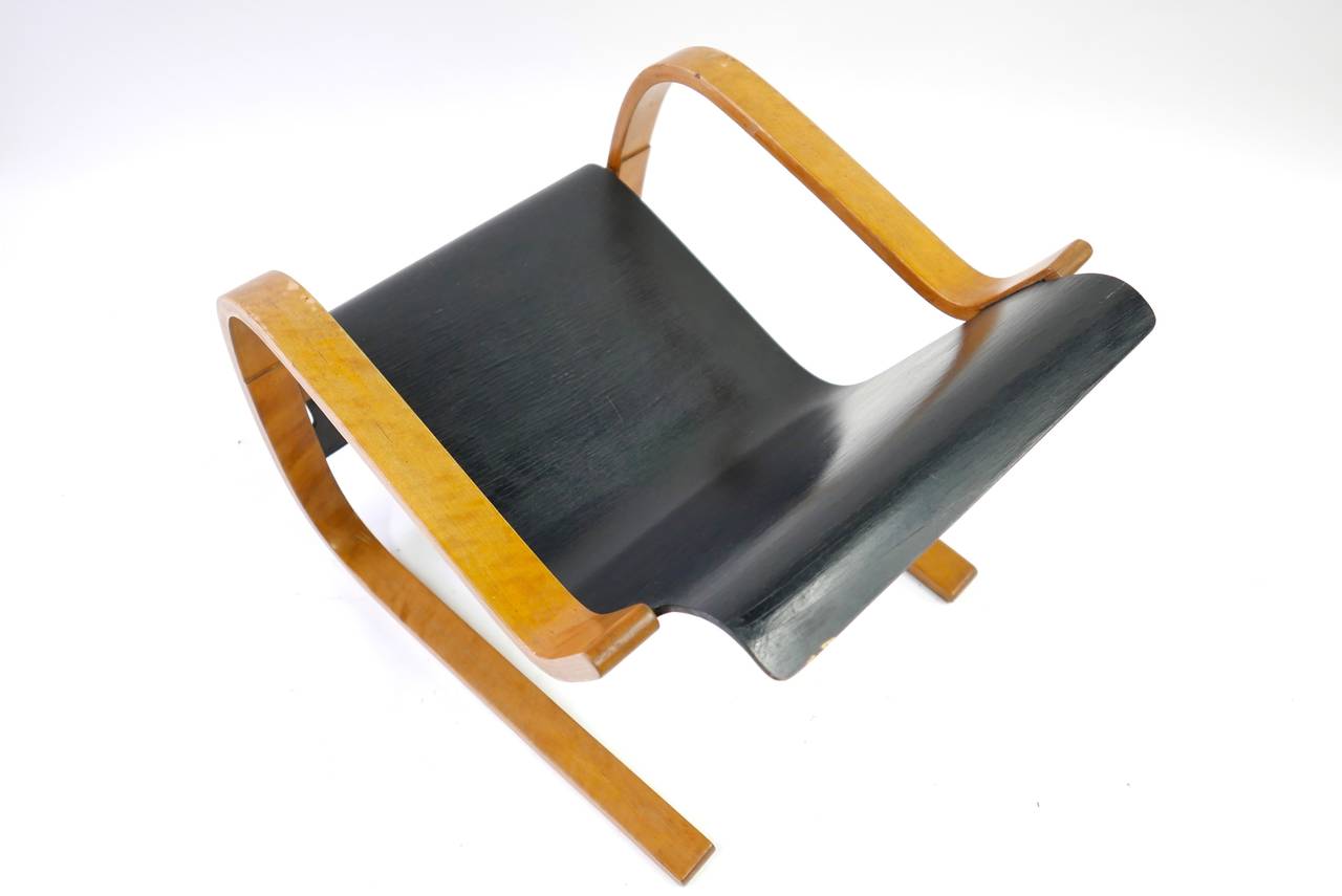 20th Century Alvar Aalto Cantilever Lounge Chair, Model 31/42