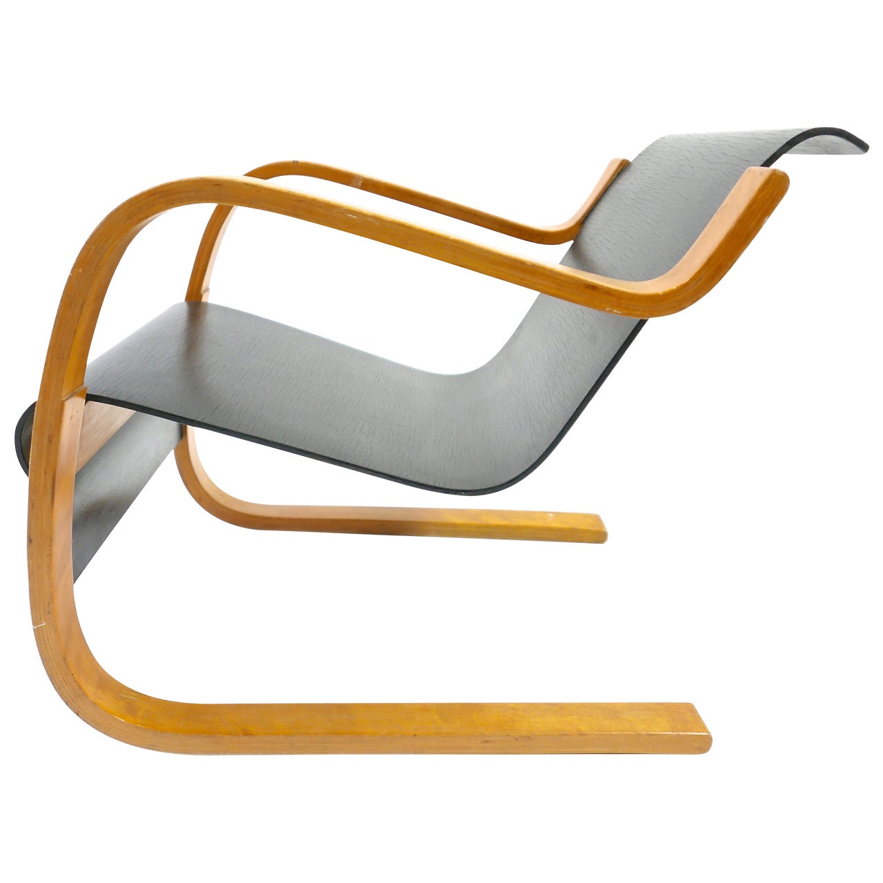 Alvar Aalto Cantilever Lounge Chair, Model 31/42