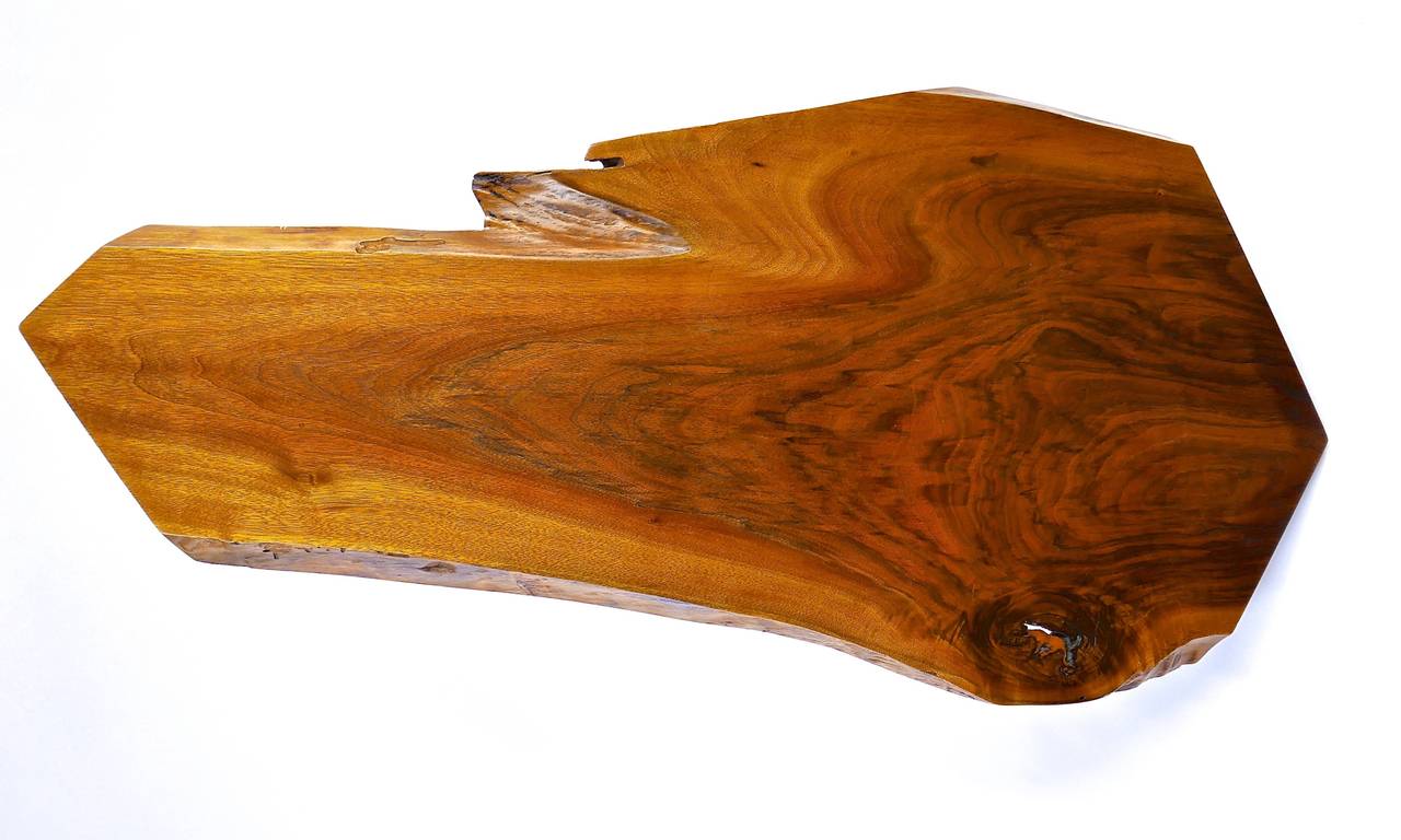 Oiled George Nakashima Slab Coffee Table, Nakashima Studio