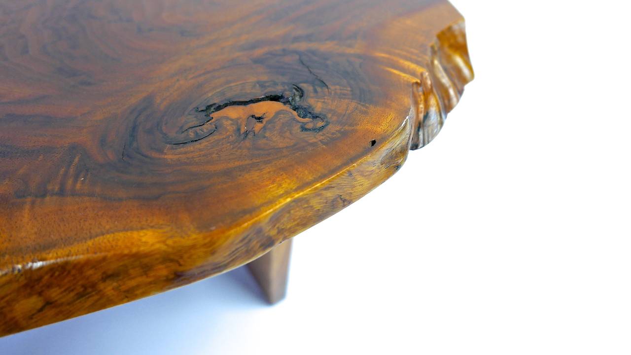 George Nakashima Slab Coffee Table, Nakashima Studio 2