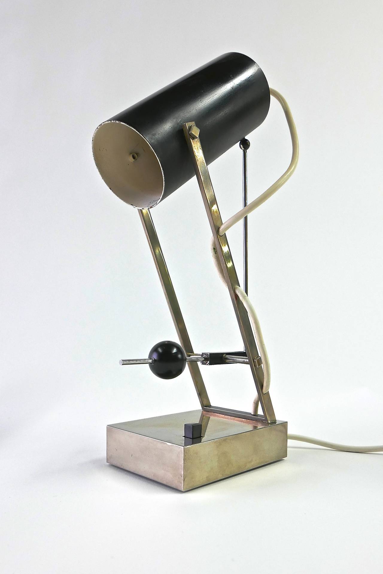 Angelo Lelli Table Lamp for Arredoluce In Excellent Condition In Brooklyn, NY