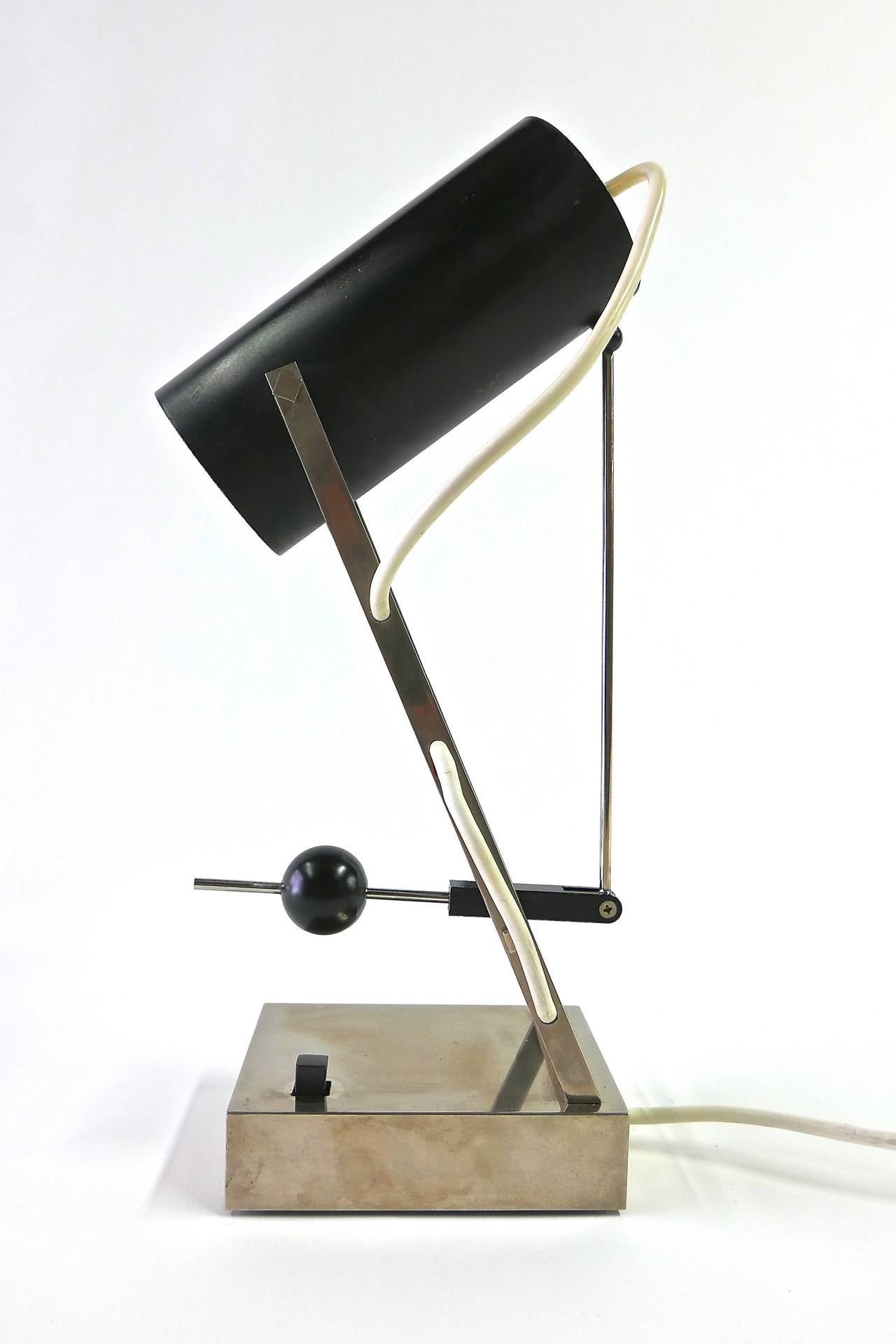 Brass Angelo Lelli Table Lamp for Arredoluce