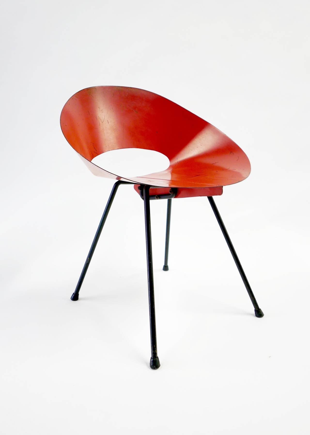 Mid-Century Modern Donald Knorr Chair, Knoll Associates 1948 For Sale