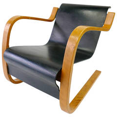 Alvar Aalto Cantilever Lounge Chair, Model 31/42