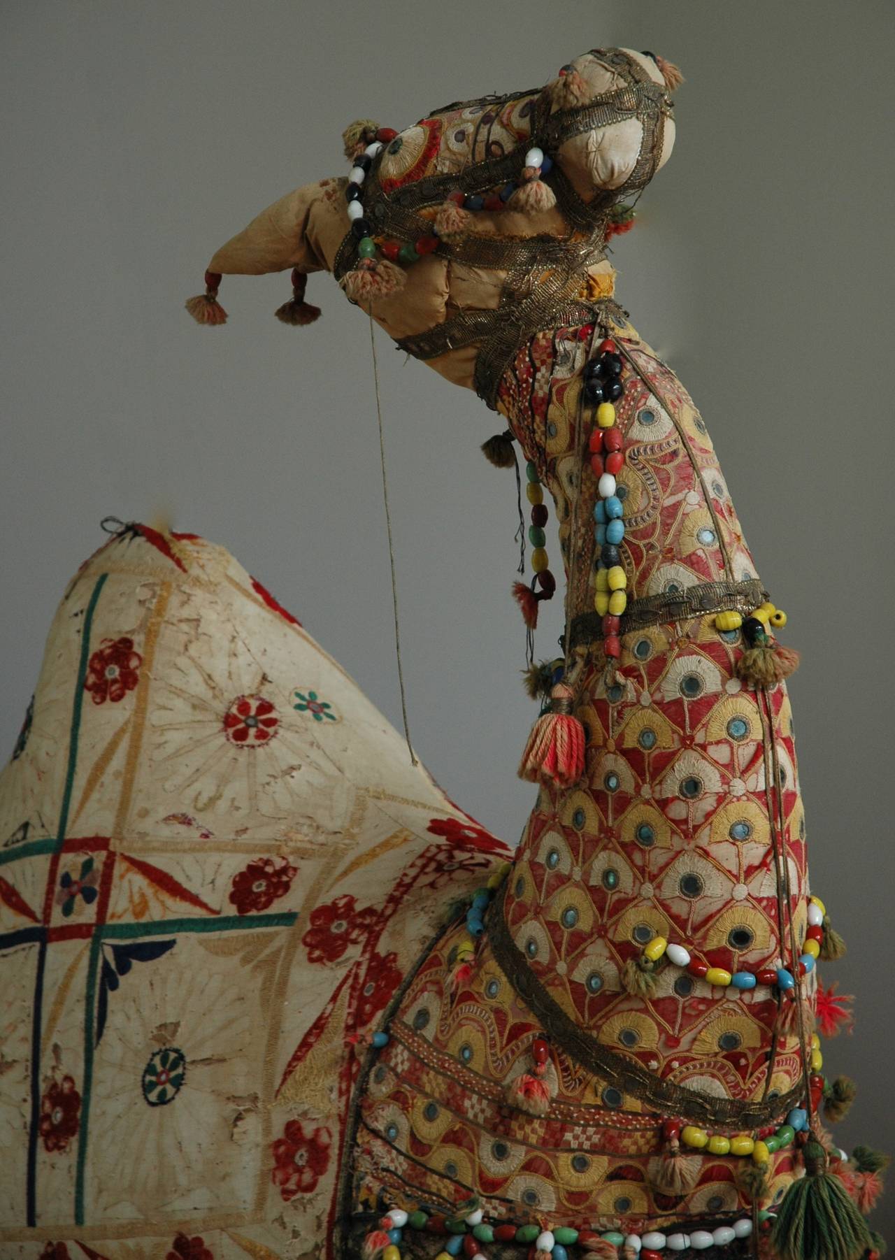 Indian Whimsical Tapestry Camel, circa 1940