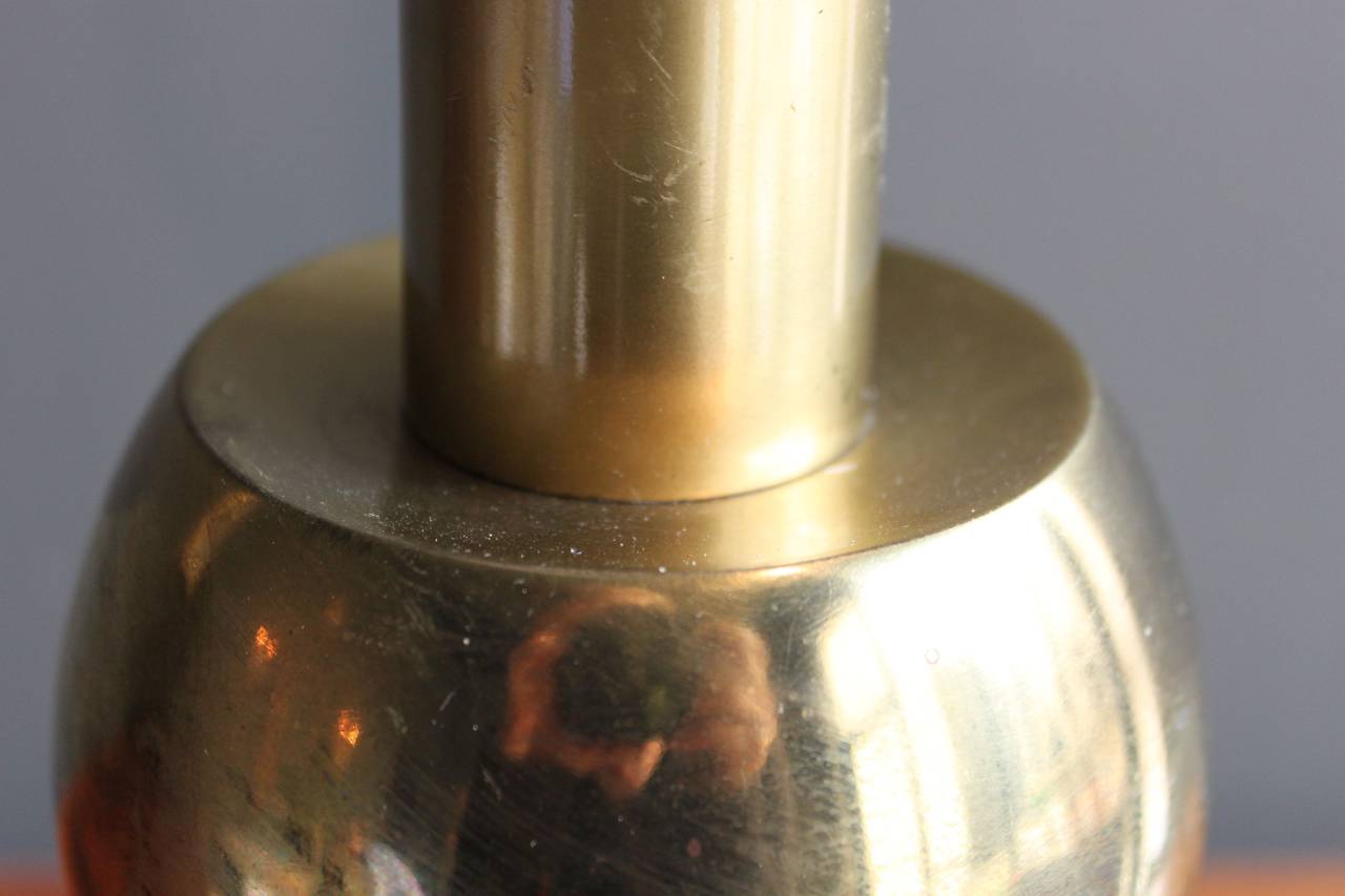 Stiffel Graduated Brass Ball Lamp 1