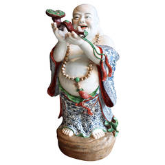 Vintage Chinese Porcelain Buddha
