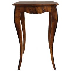 Italian Olive Wood Occasional or Side Table