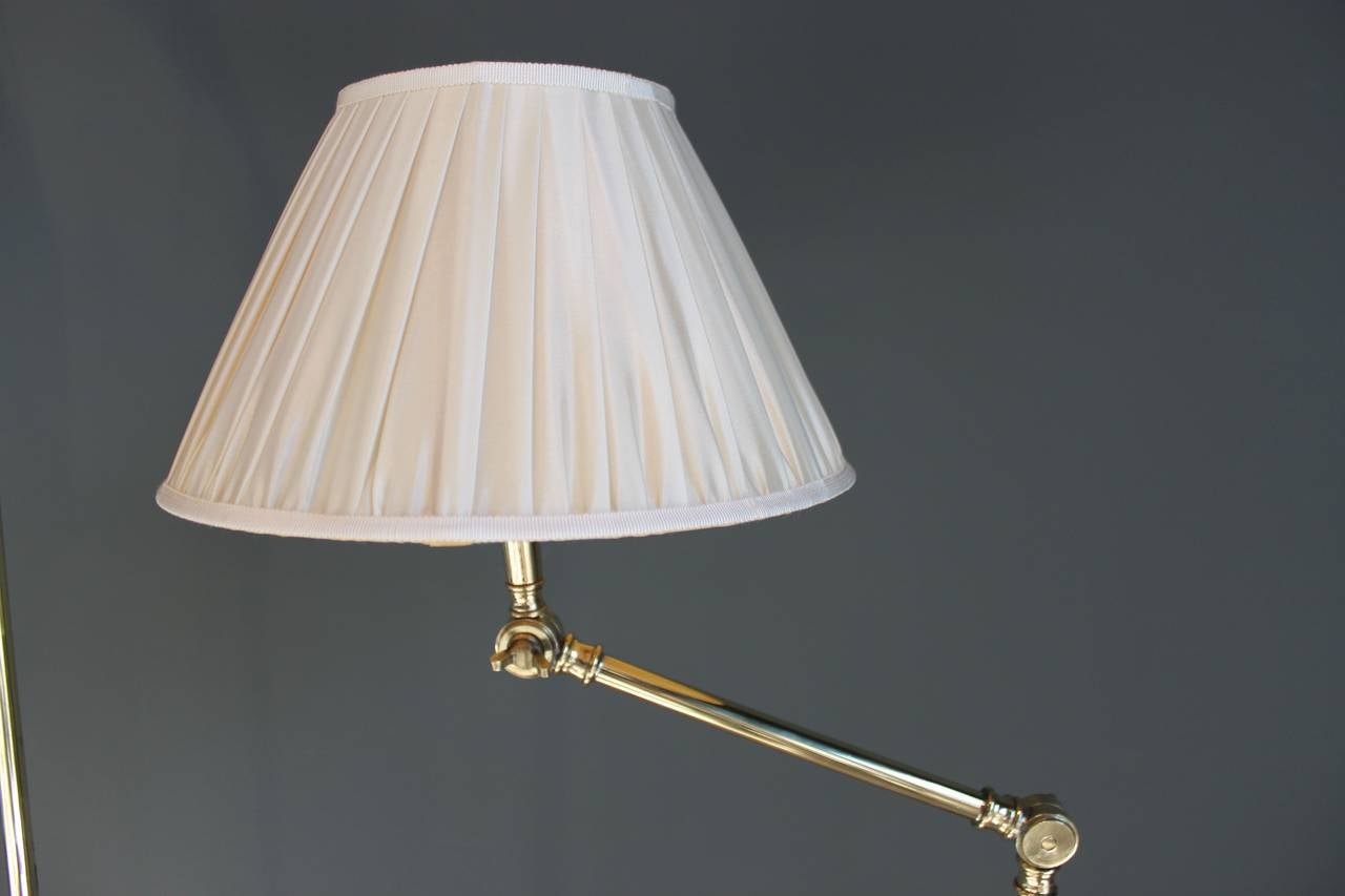 Pair of New Articulated Floor Lamps by Galerie des Lampes, Paris, France