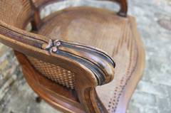 Caned Louis XV Style Bergere, France 19th Century