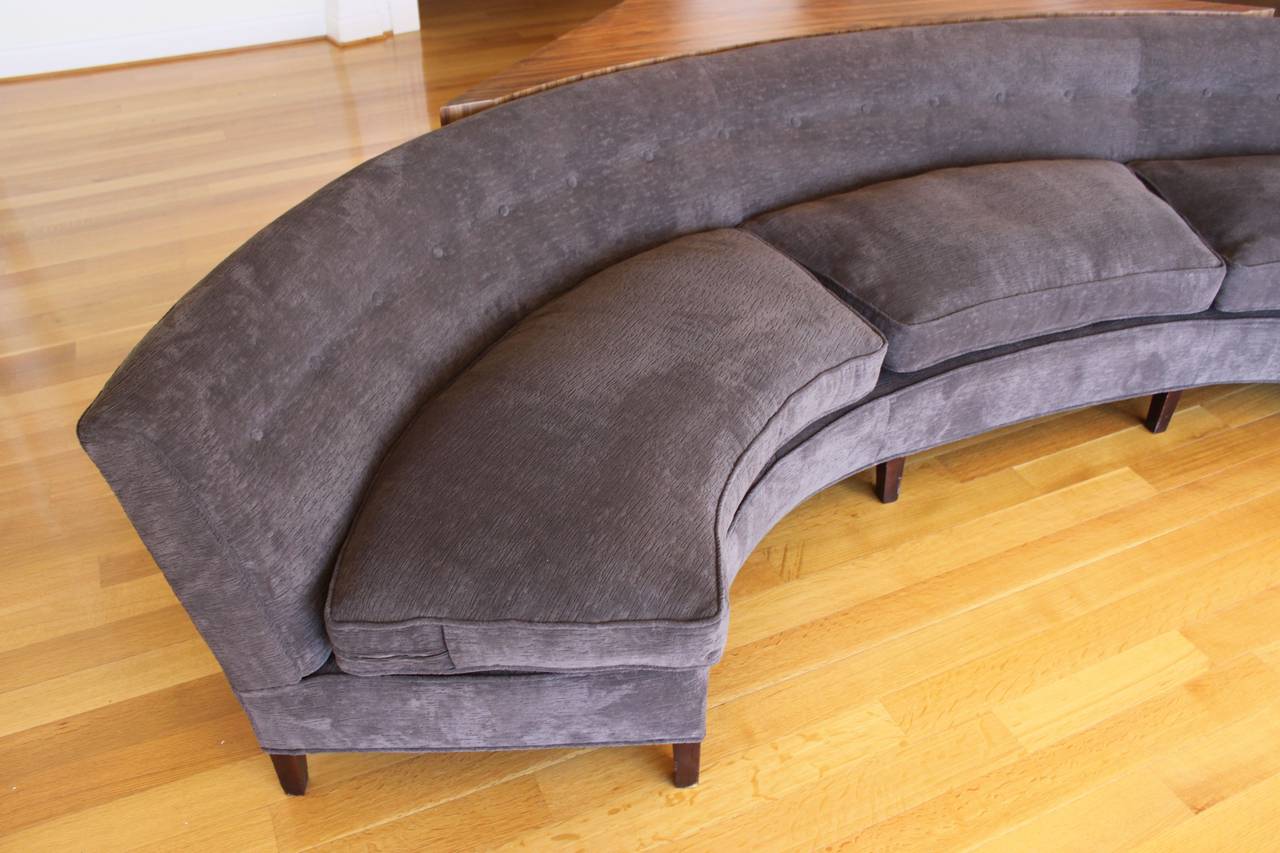 triangle shaped couch