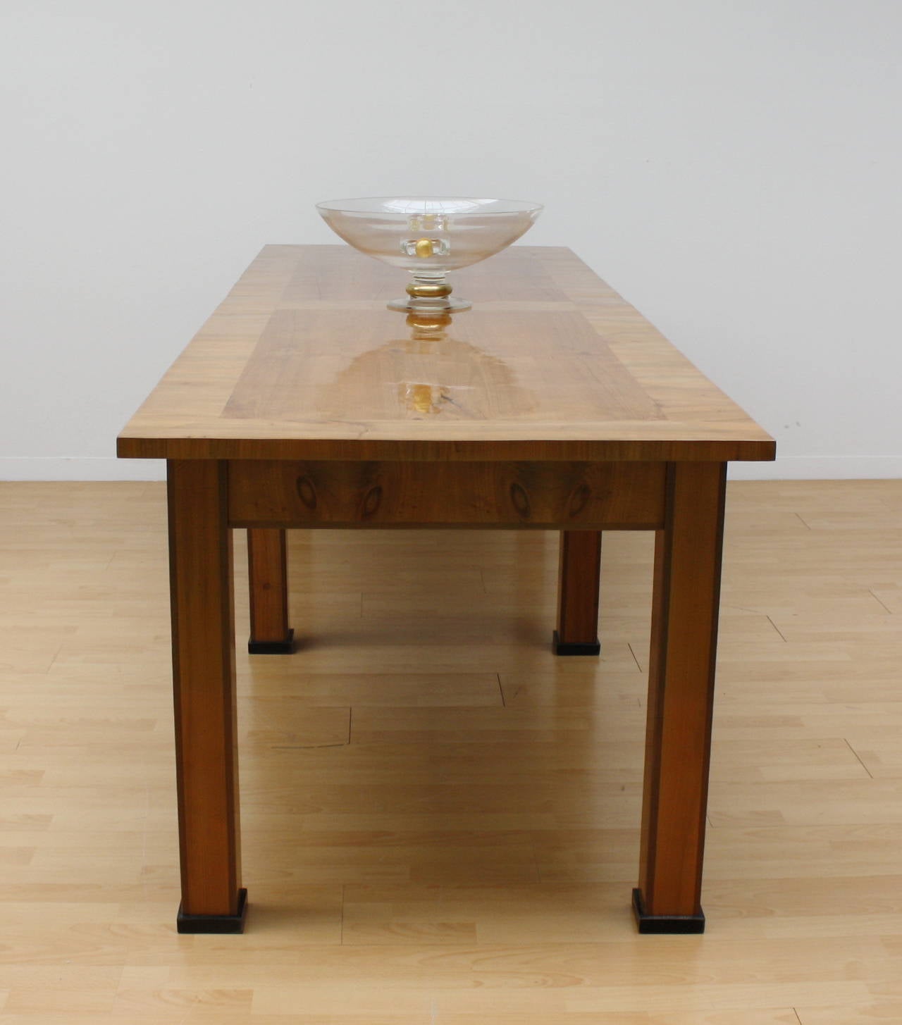 Austriaco XIX secolo, Tavolo da pranzo Biedermeier