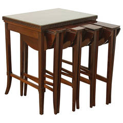 Mahogany Nesting Tables