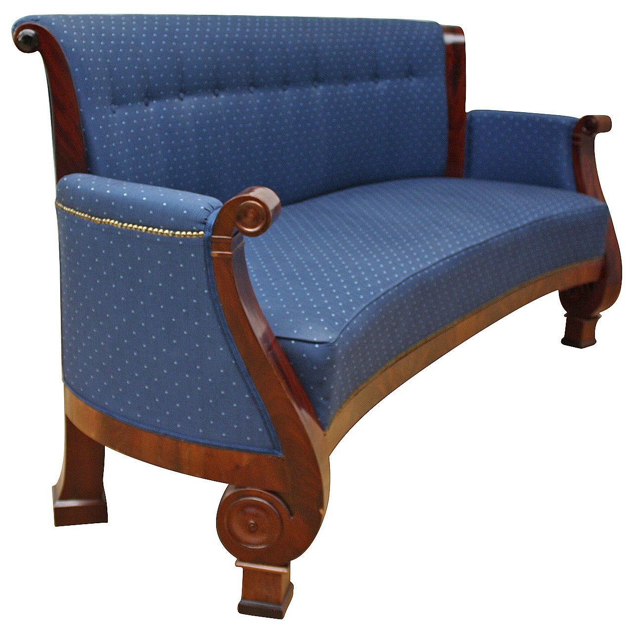 19th Century Biedermeier Sofa For Sale