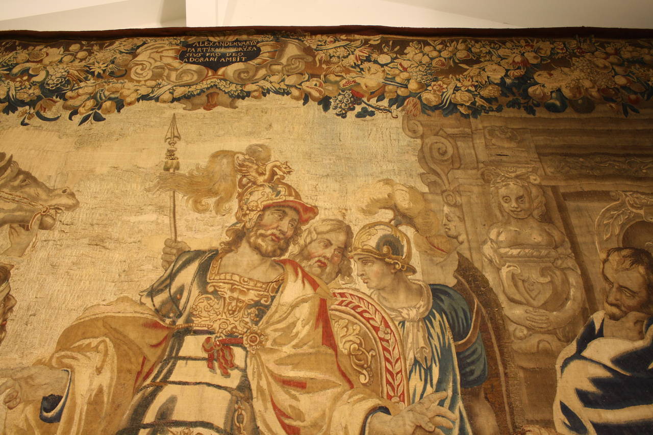 Belgian Brussels Historical Masterpiece of a Tapestry by Jan Leyniers For Sale