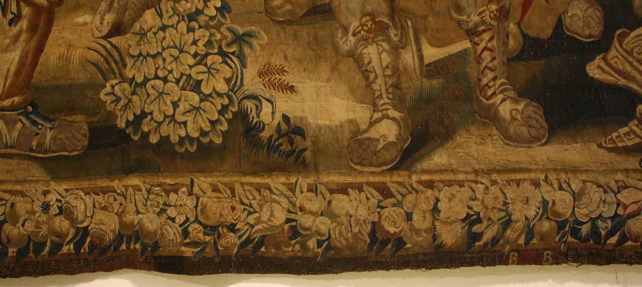 Brussels Historical Masterpiece of a Tapestry by Jan Leyniers For Sale 2