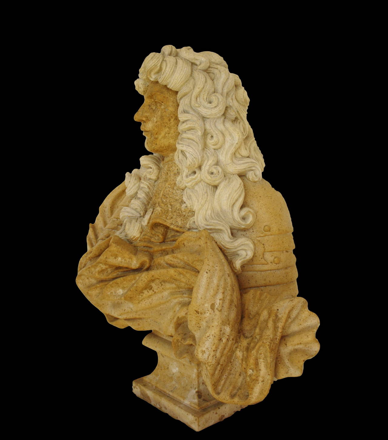 Portrait Bust of King Louis XIV For Sale 2