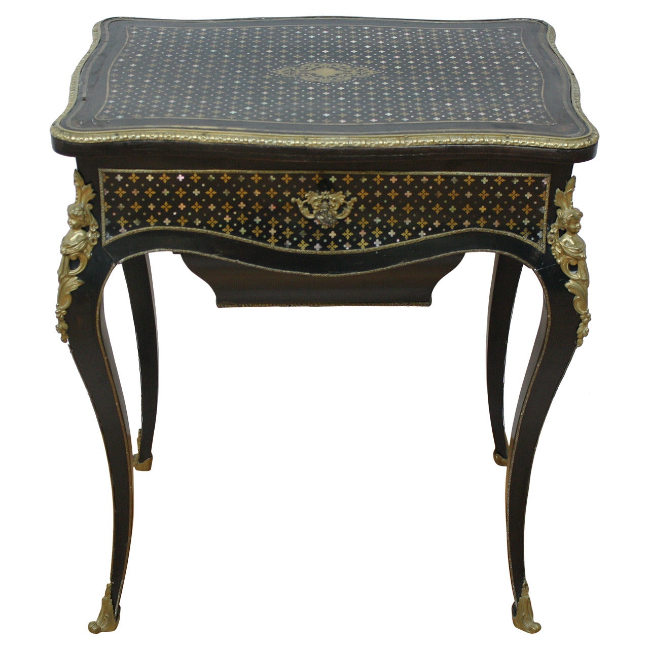 19th Century, Napoleon III Sewing Table For Sale