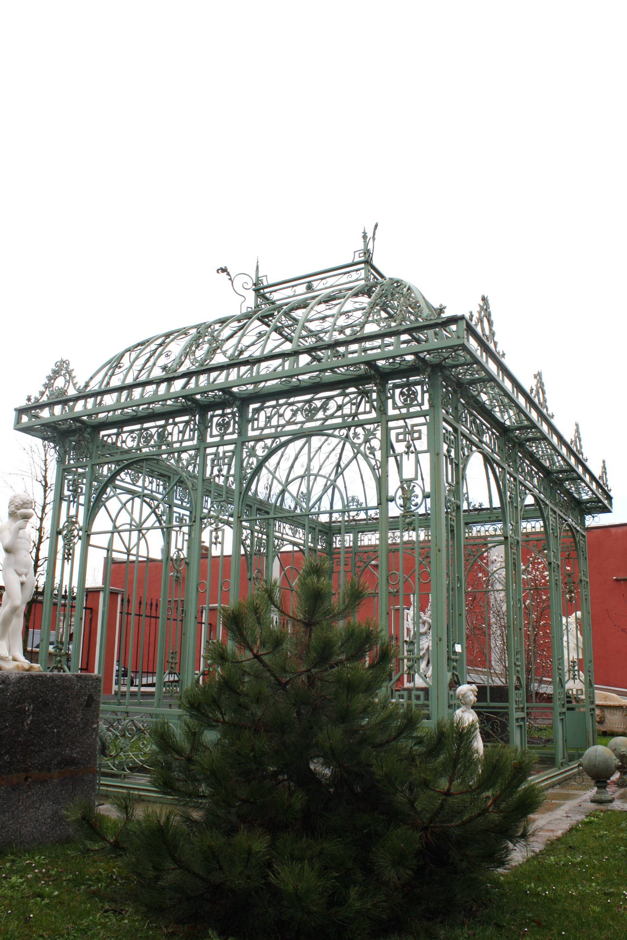 Jugendstil Exceptional Cast Iron Pavillon For Sale