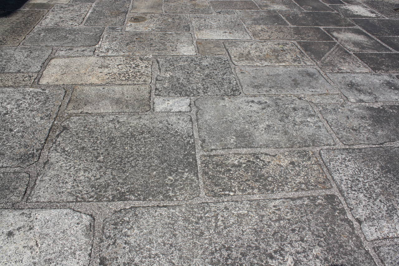 Antique Austrian Granite Floor Tiles For Sale 4