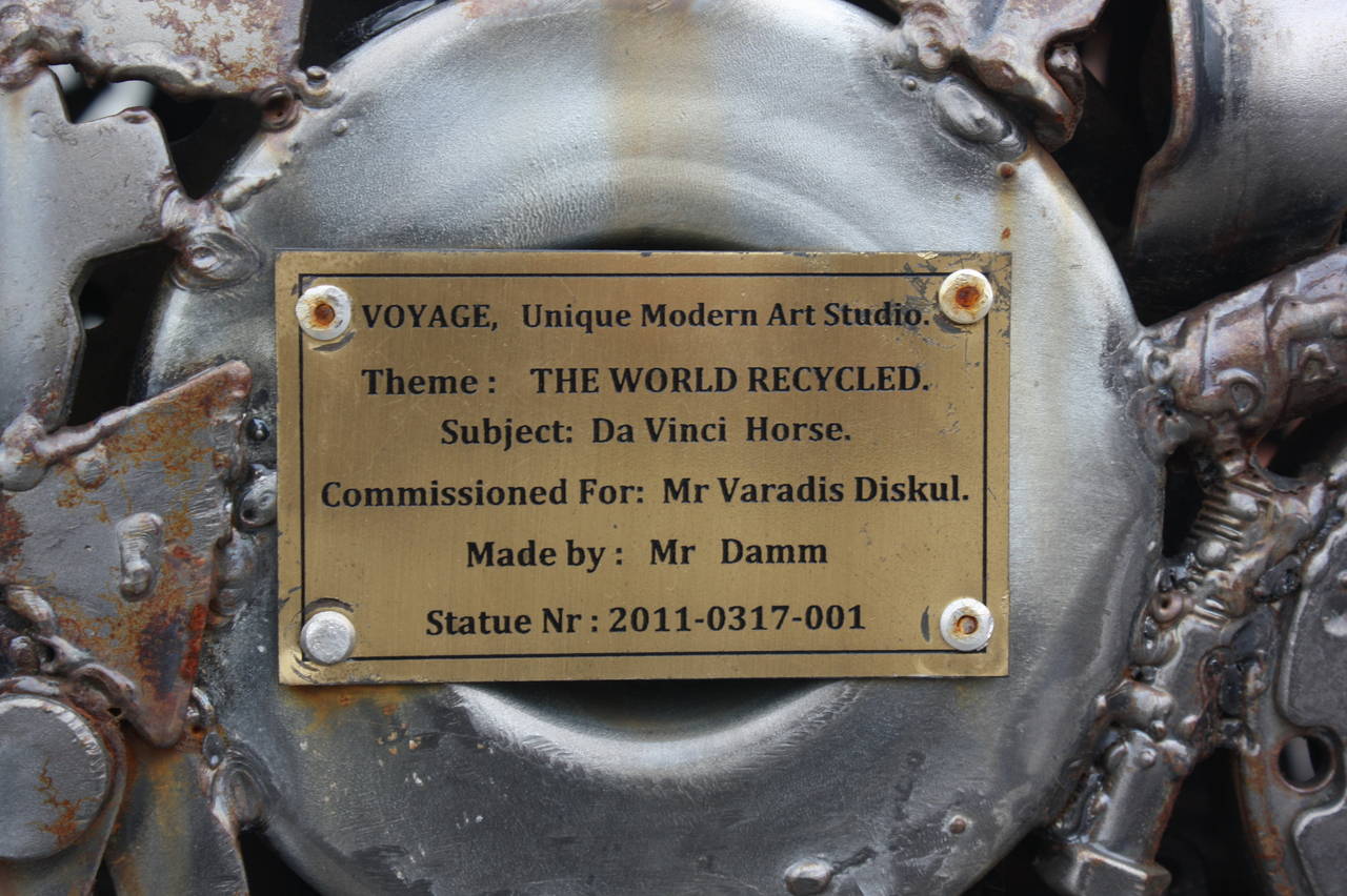 The World Recycled Da Vinci Horse For Sale 3
