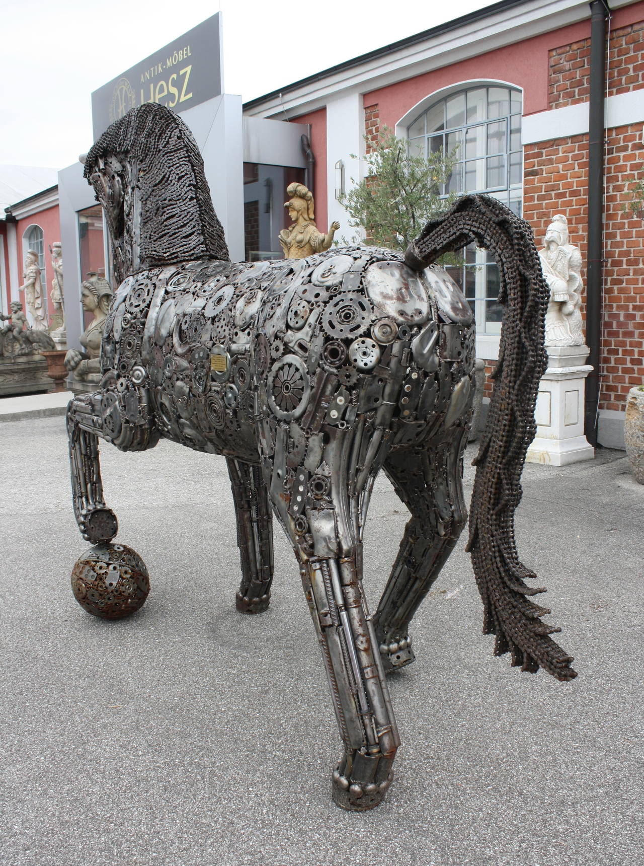 Iron The World Recycled Da Vinci Horse For Sale