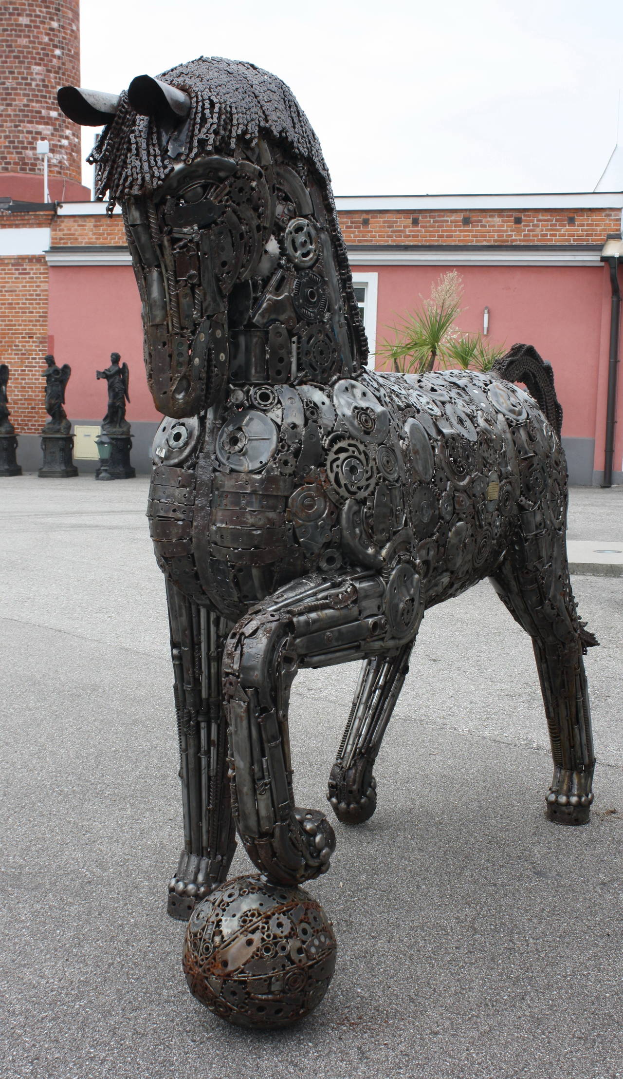 Contemporary The World Recycled Da Vinci Horse For Sale