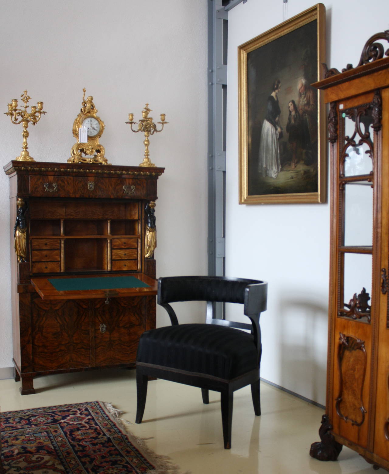 19th Century, Early Biedermeier Secretaire a Abattant For Sale 3