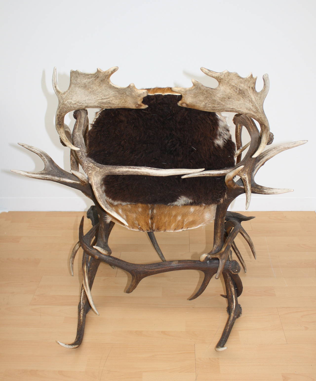 Austrian Antlers Chair In Good Condition For Sale In Wels, AT