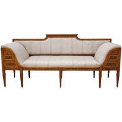 Classicism Austrian Settee