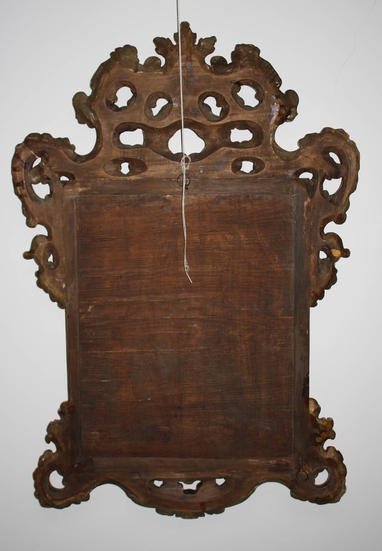 18th Century Carved Giltwood Mirror In Excellent Condition For Sale In Wels, AT