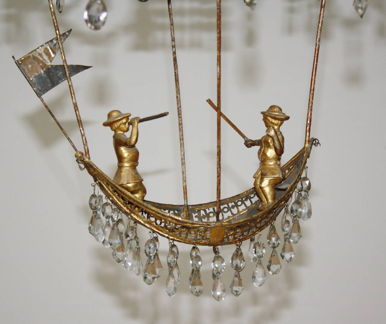 Late 18th Century 18th Century Pair of Montgolfier Chandeliers For Sale