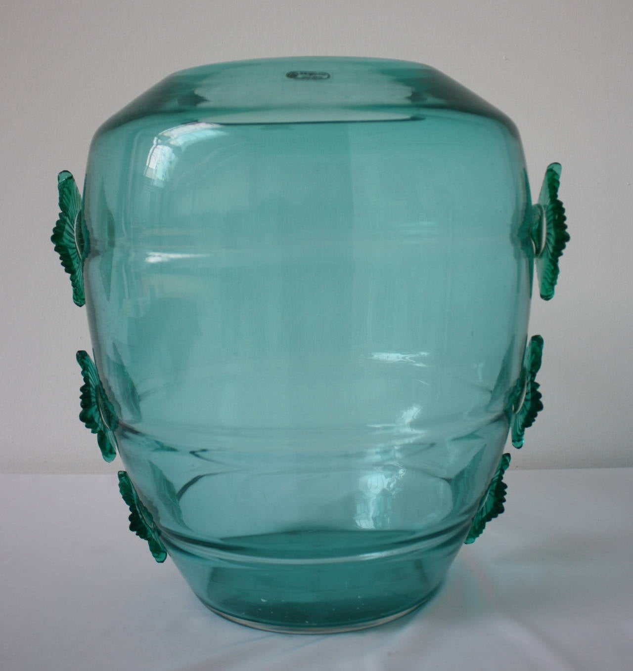 20th Century Glass Vase, Seguso Vetri d' Arte, Murano In Excellent Condition For Sale In Wels, AT
