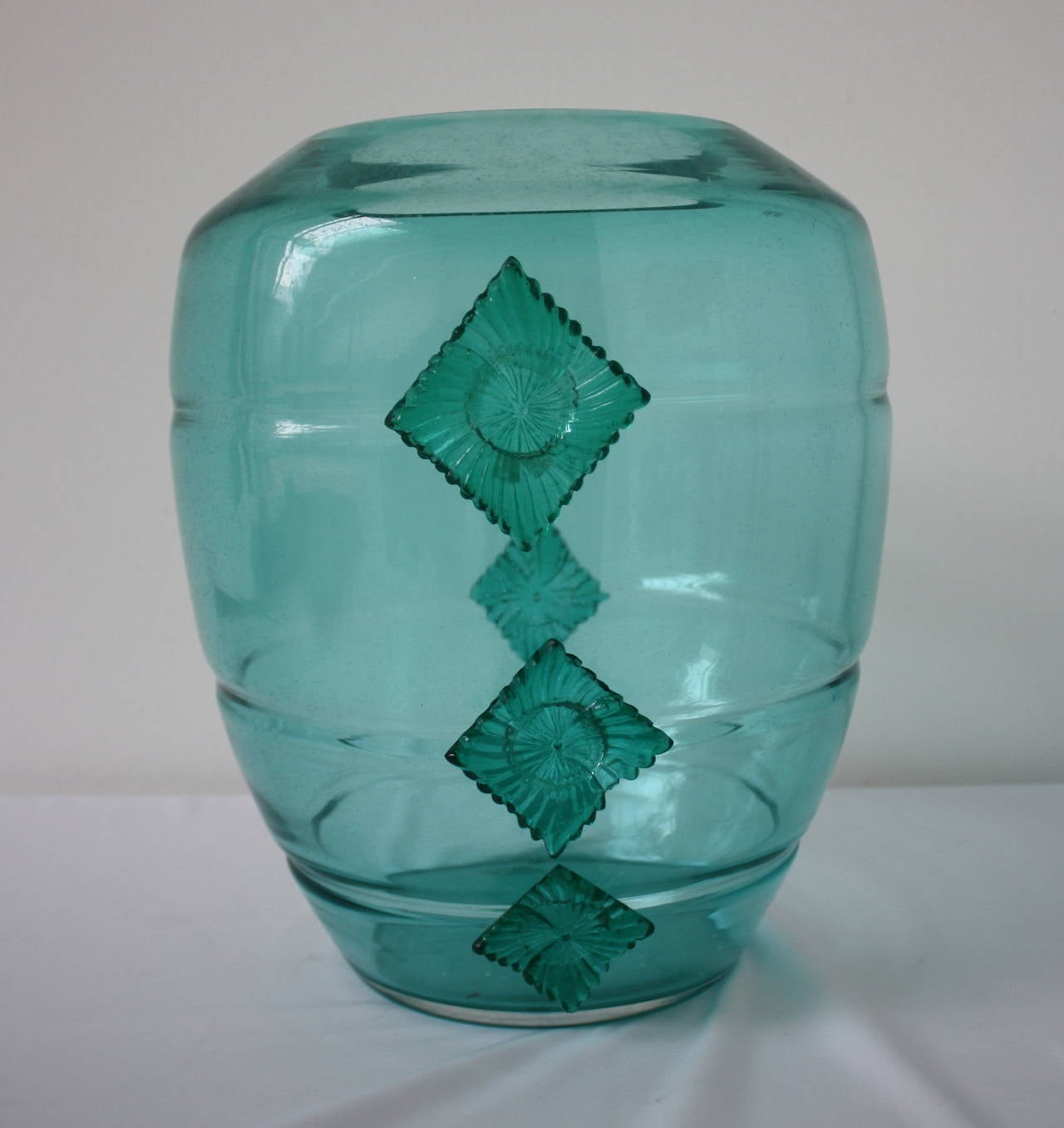 20th Century Glass Vase, Seguso Vetri d' Arte, Murano For Sale 1