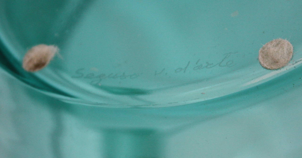 20th Century Glass Vase, Seguso Vetri d' Arte, Murano For Sale 4