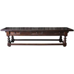 18th Century, Italien Kitchen Table.