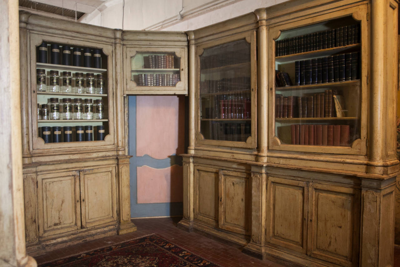 antique drugstore cabinet