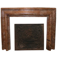 Antique Marble Fireplace