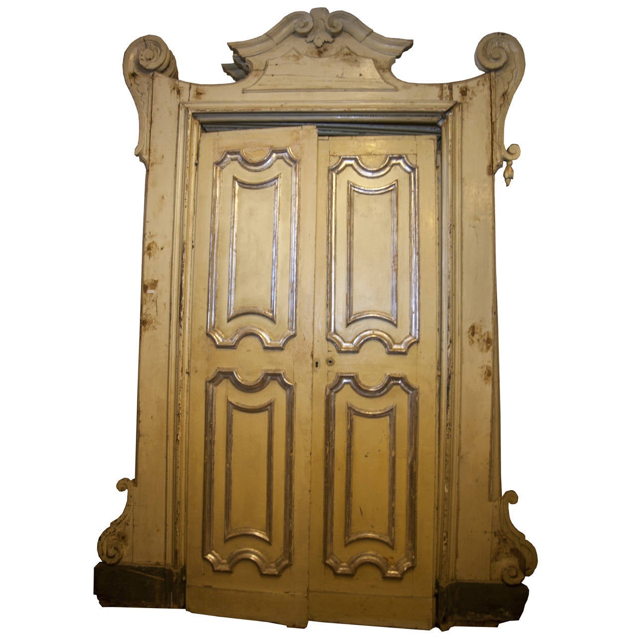 Antique Door Complete with His Frame at 1stDibs