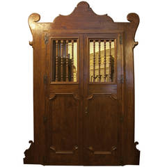 Antique Doorway with Original Frame