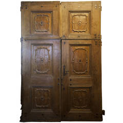Antique Door Made of Walnut 5
