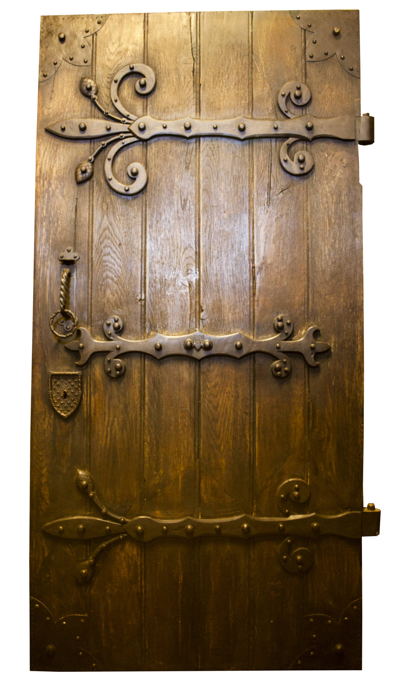 Antique Neo Gothic Door in Durmast at 1stDibs