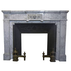 Antique Marble Fireplace