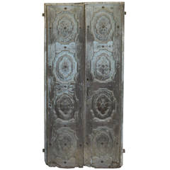 Antique Double Door made of Walnut 12