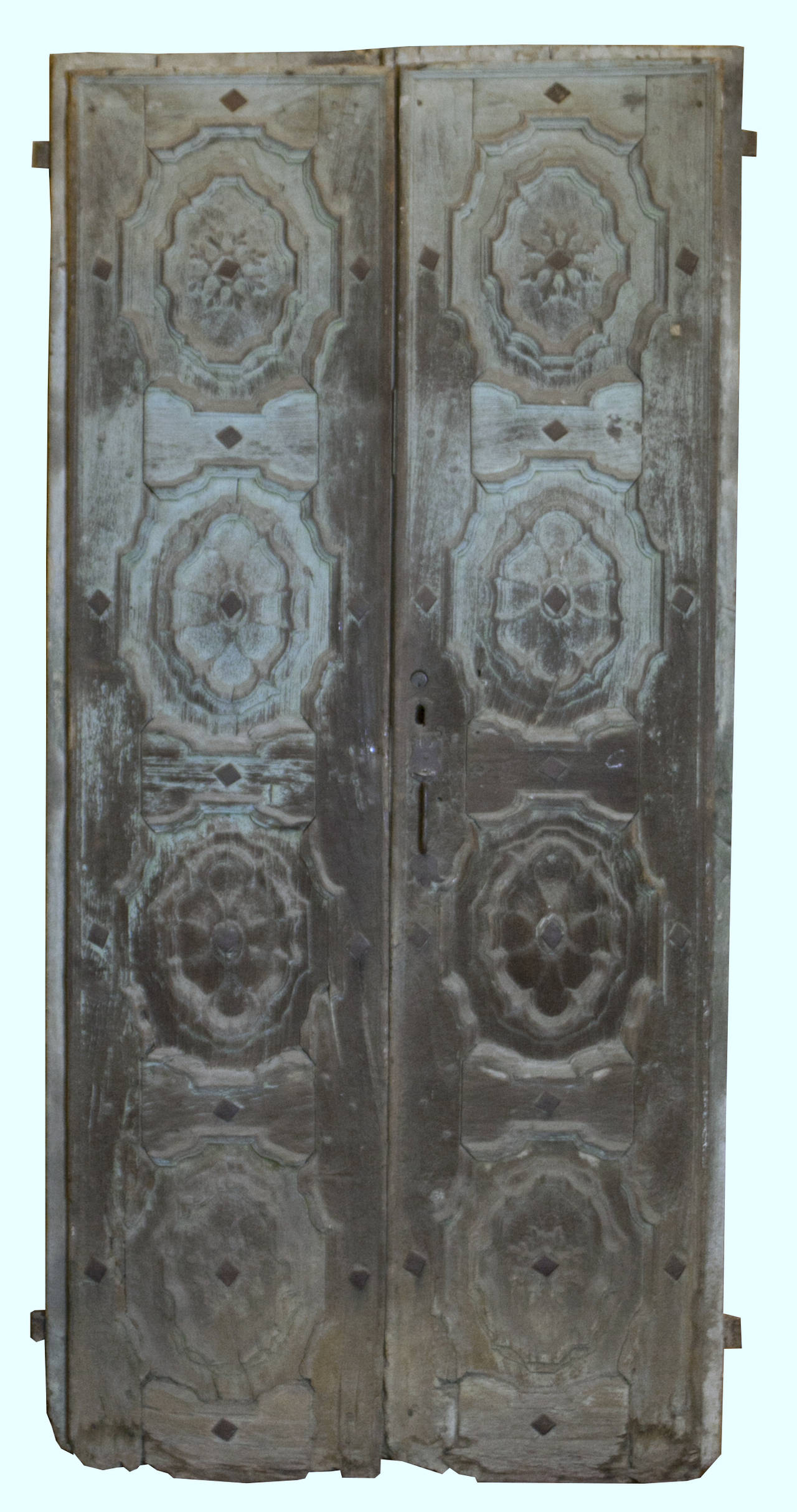 Antike Doppeltür aus Nussbaum
Stammt aus Saluzzo, Piemonte