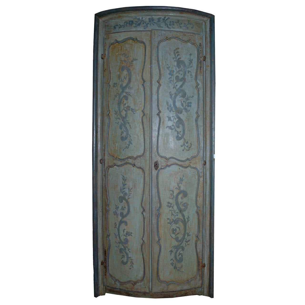 Luigi Caccia Dominioni Door Stop For Azucena At 1stdibs Antique Lacquered Door For A Wardrobe