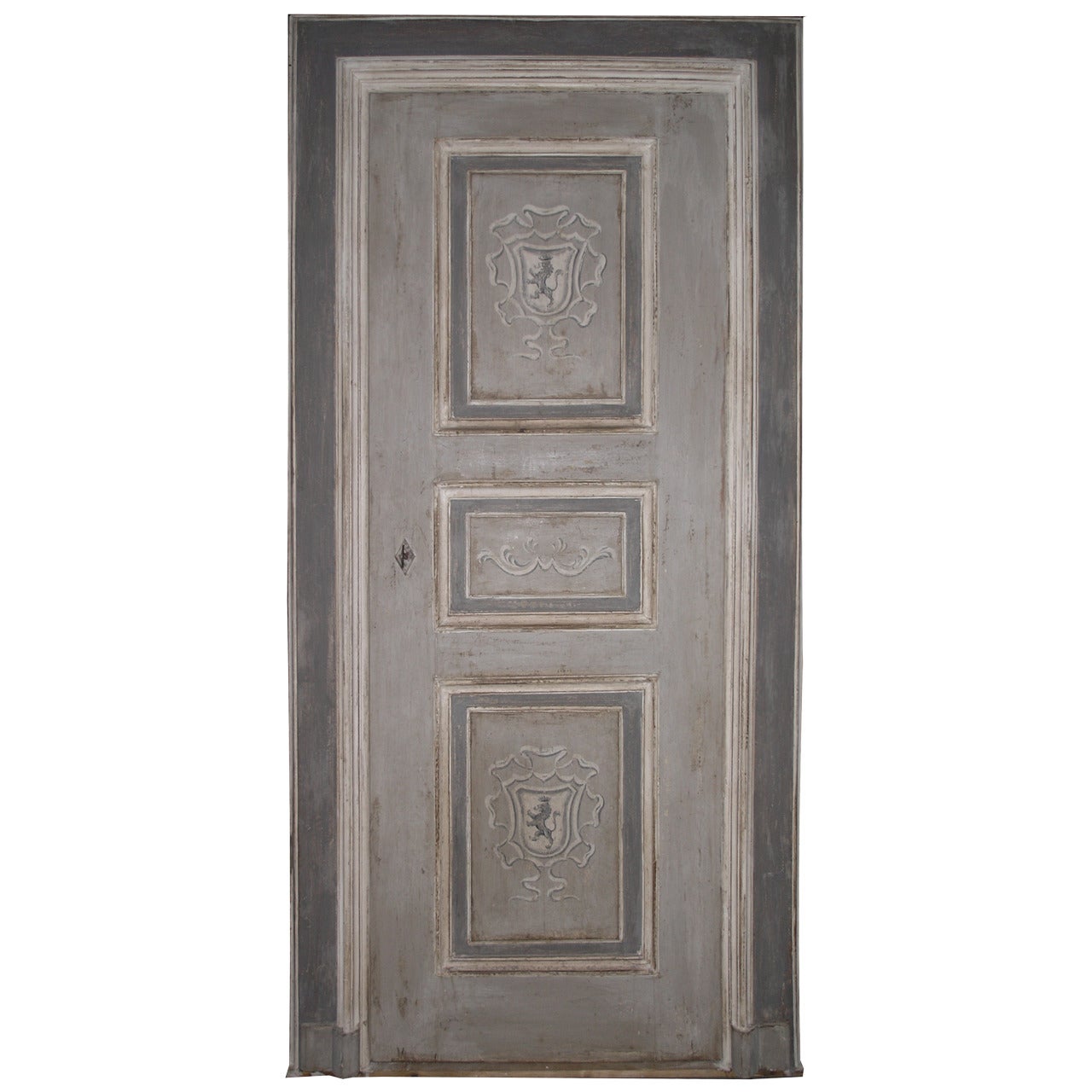 Antique Lacquered Door