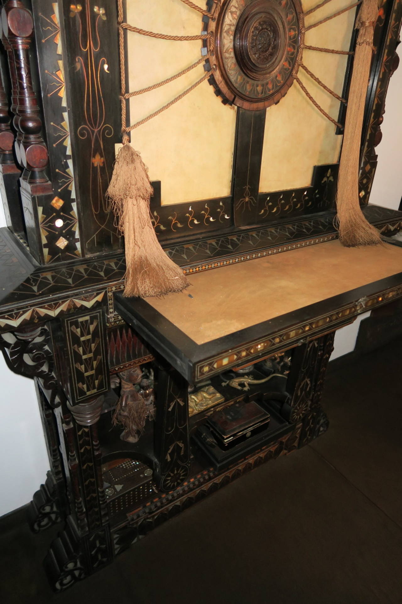 Late 19th Century Antique Carlo Bugatti Bookcase