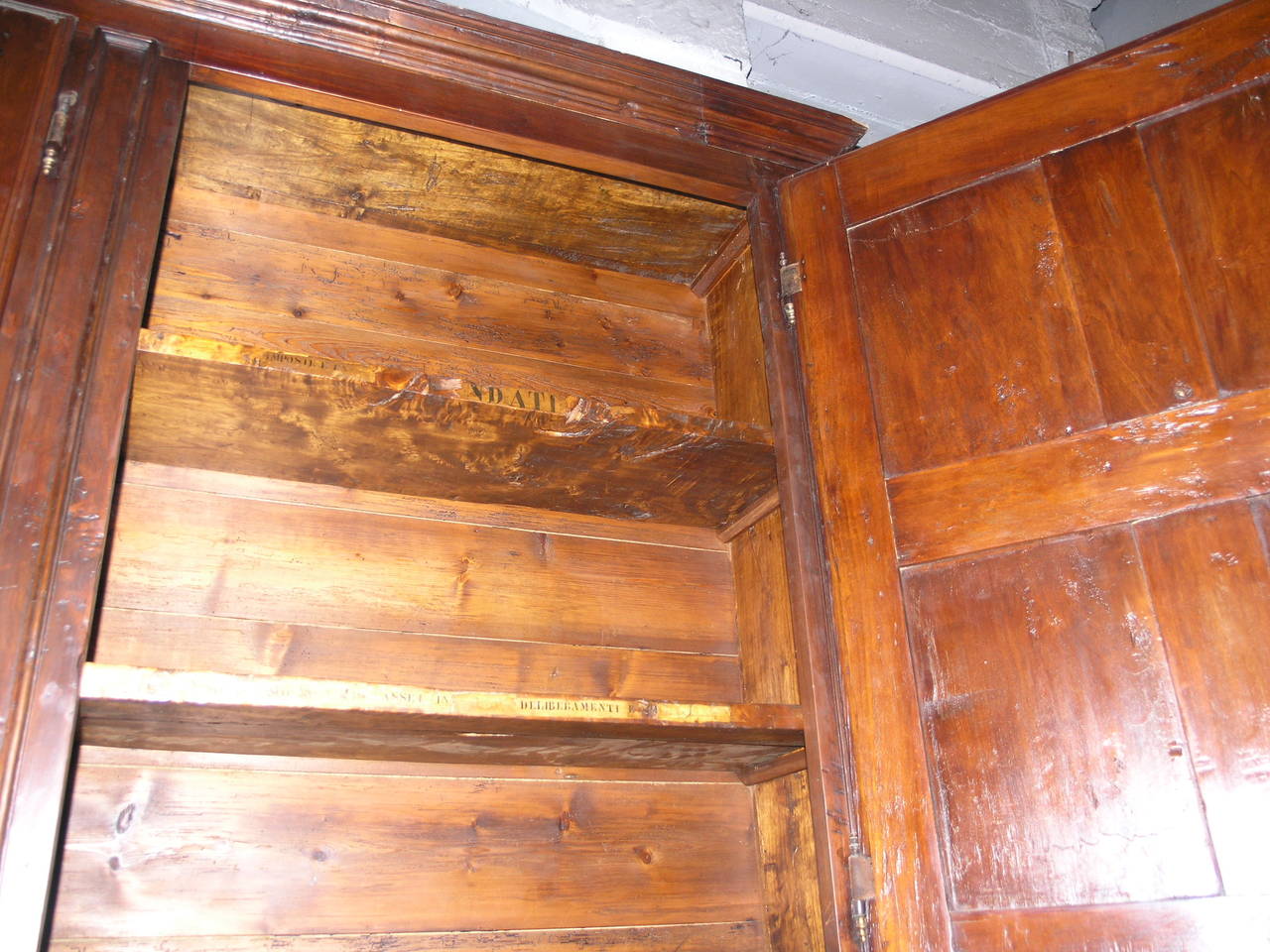 Early 17th Century Antique Closet Made of Poplar