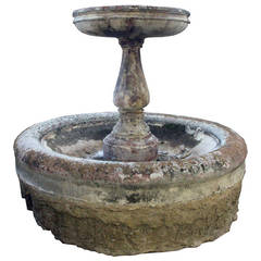 Antique Fountain Made of Marble
